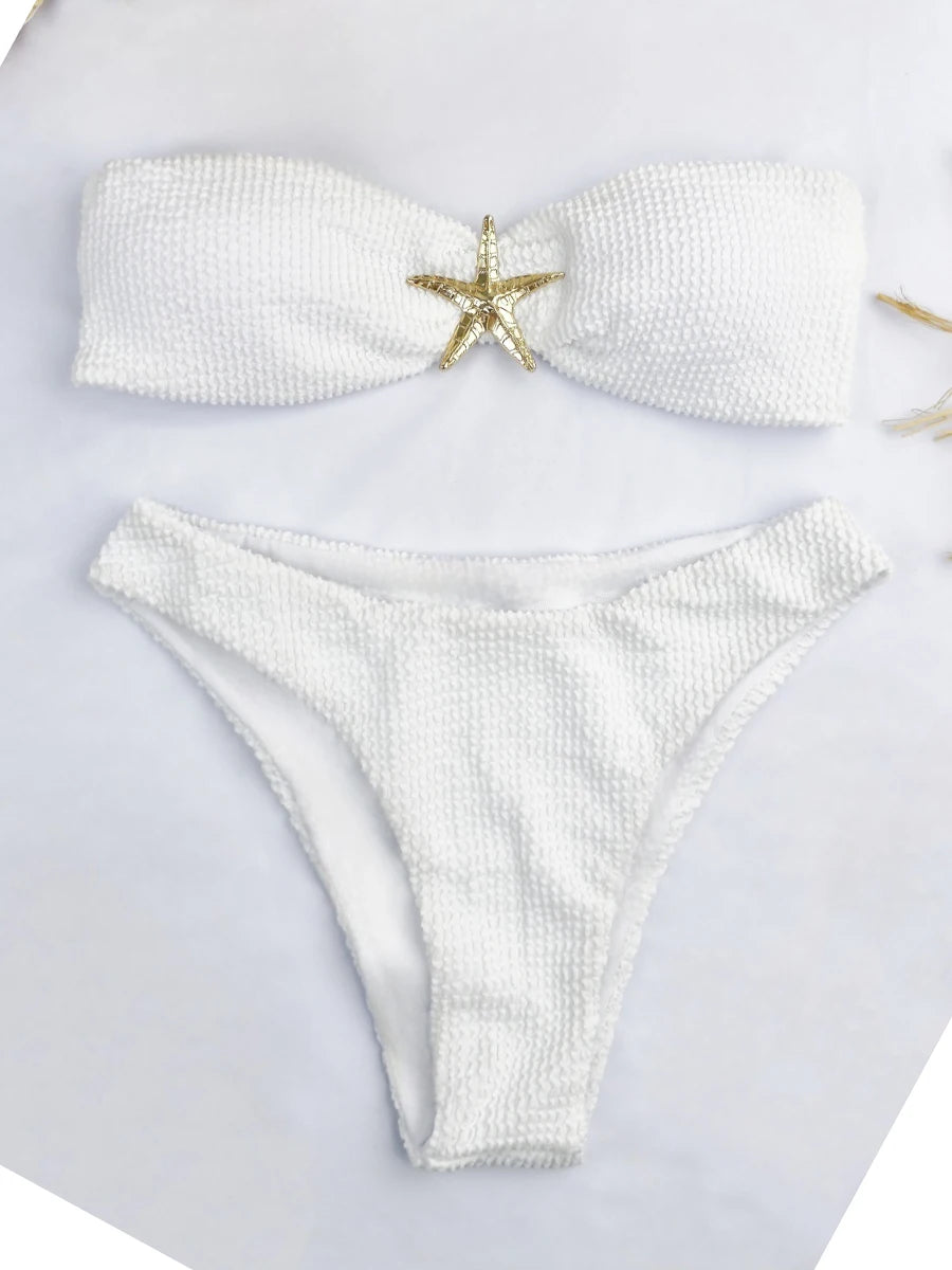 Vintage Inspired Bikini with a Contemporary Edge