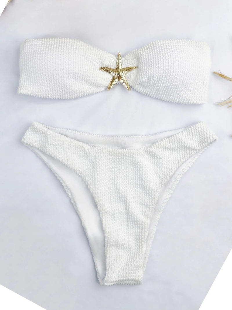 Vintage Inspired Bikini with a Contemporary Edge