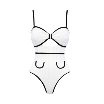 Finely Styled Bathing Suit with a Classic Vintage Look