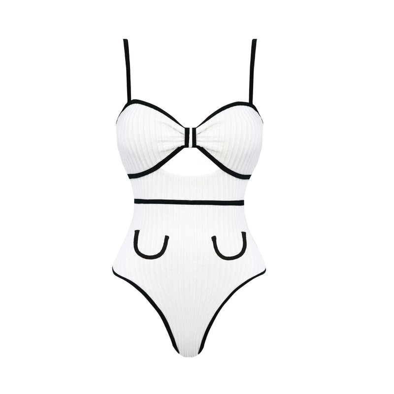 Finely Styled Bathing Suit with a Classic Vintage Look