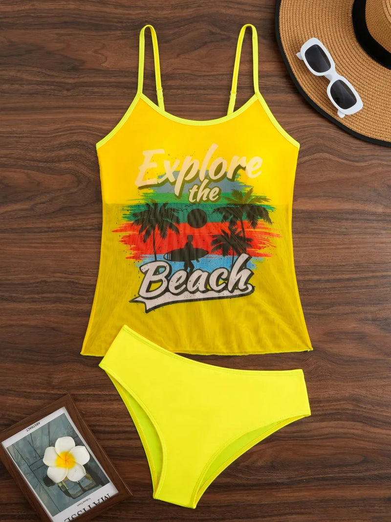 Subtly Elegant Swimsuit with a Refined Vintage Look