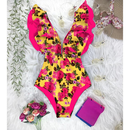 Finely Styled Bathing Suit with a Classic Vintage Look