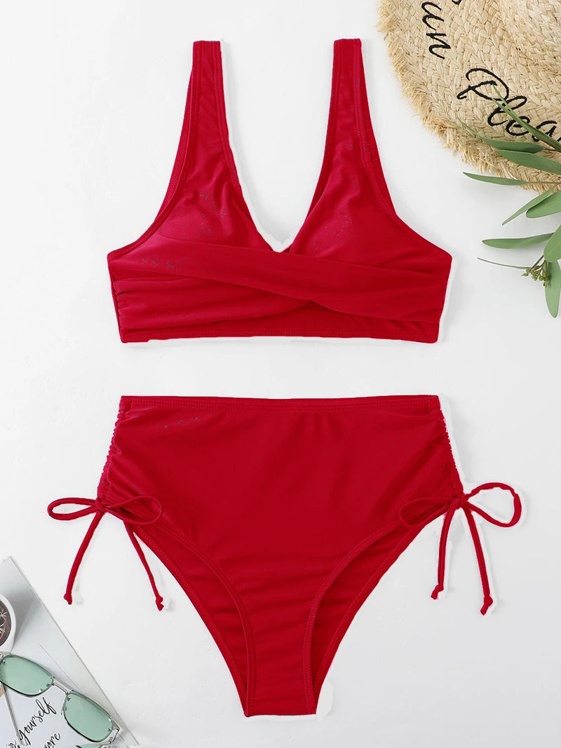 Classic Vintage Bathing Suit with a Flattering Fit