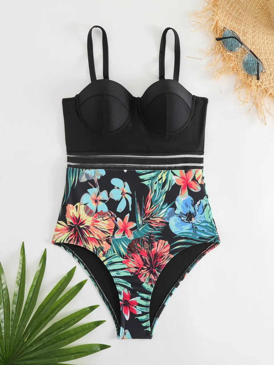 Vintage Style Monokini with a Modern Fit