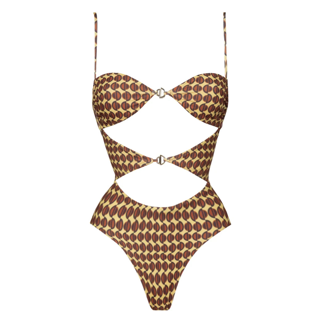 Vintage Inspired Bikini with a Contemporary Edge