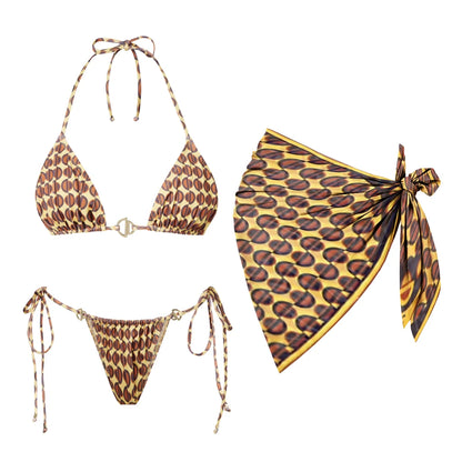 Vintage Inspired Bikini with a Contemporary Edge