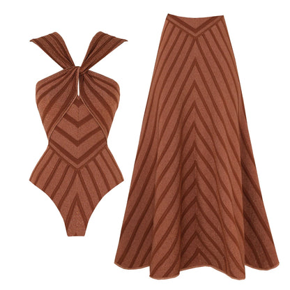 Classic Vintage Bathing Suit with a Flattering Fit
