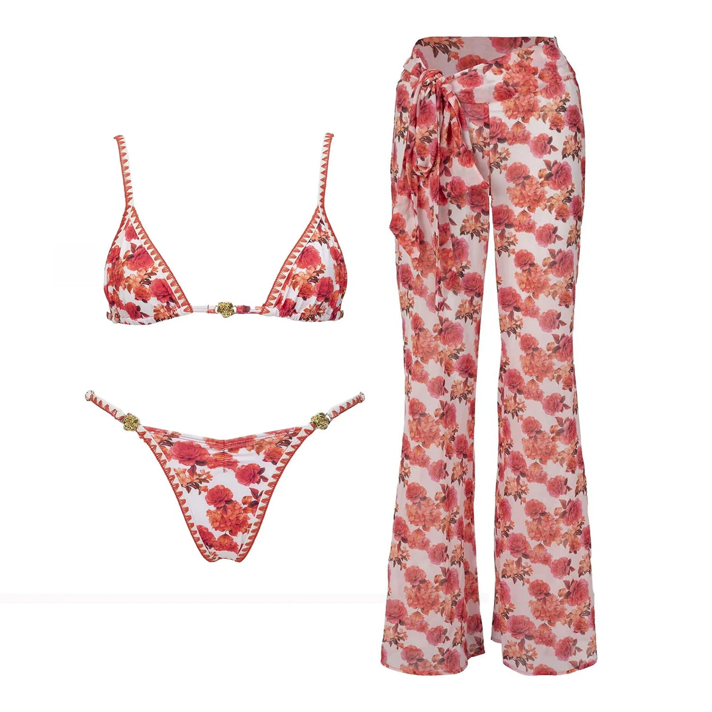Vintage Inspired Bikini with a Contemporary Edge