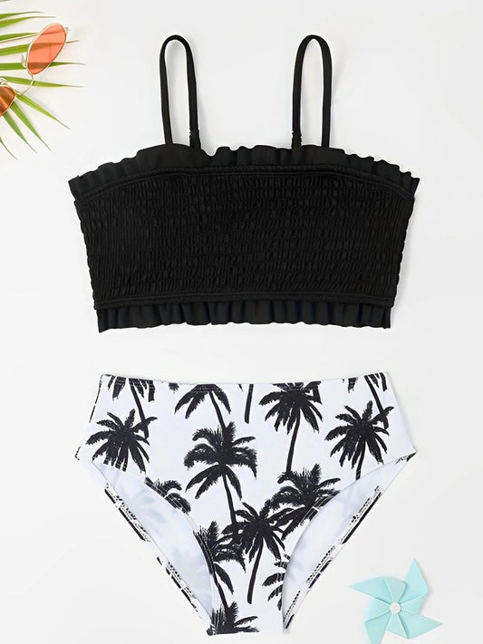 Subtly Elegant Bikini with a Refined Vintage Look