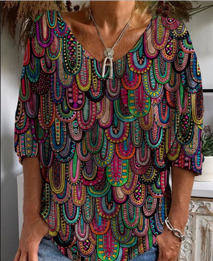 LD | Relaxte en stijlvolle blouse