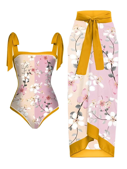 Casually Elegant Swimsuit with a Refined Edge