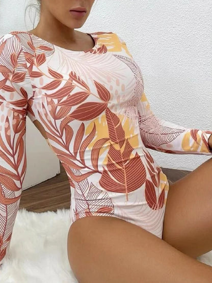 Casually Elegant Bathing Suit with a Refined Edge