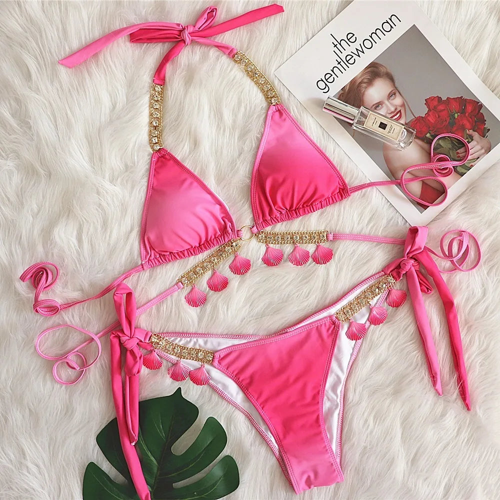 Vintage Inspired Bathing Suit with a Contemporary Edge