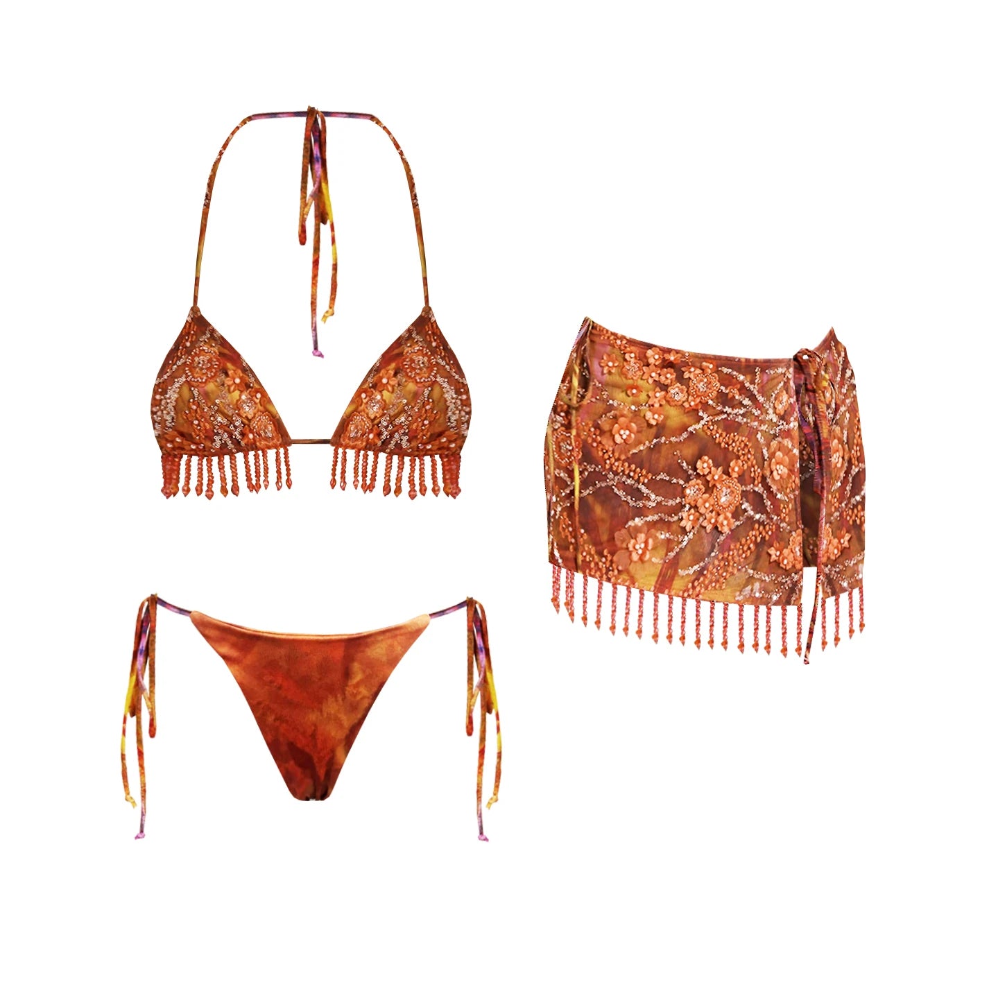 Classic Vintage Bikini with a Flattering Fit