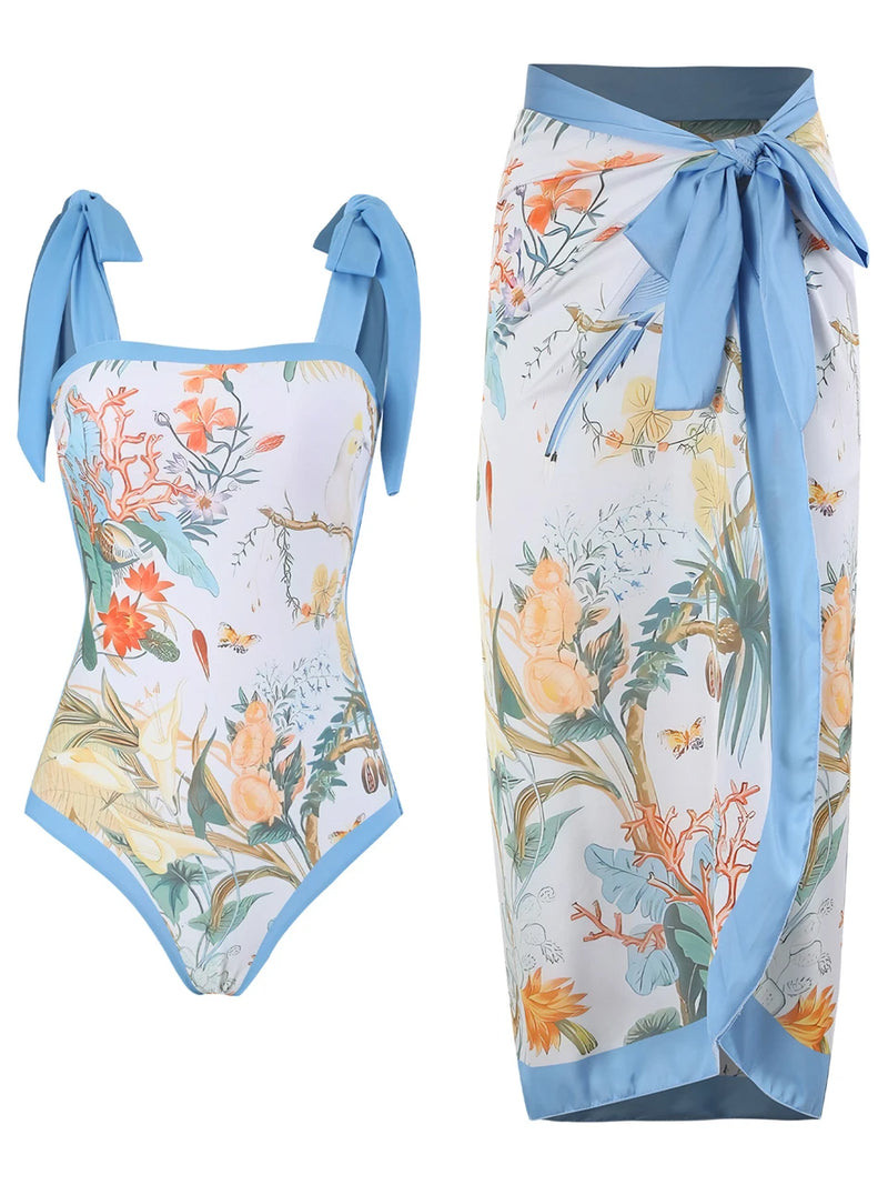 Subtly Elegant Swimsuit with a Refined Vintage Look