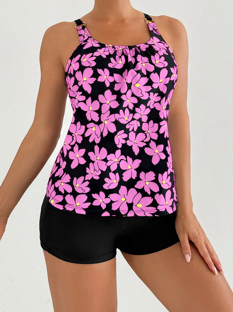 Casually Elegant Swimsuit with a Refined Edge