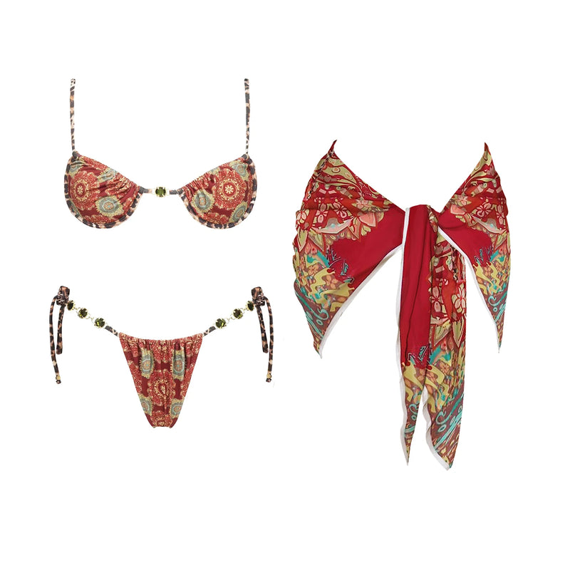 Casually Elegant Bathing Suit with a Refined Edge
