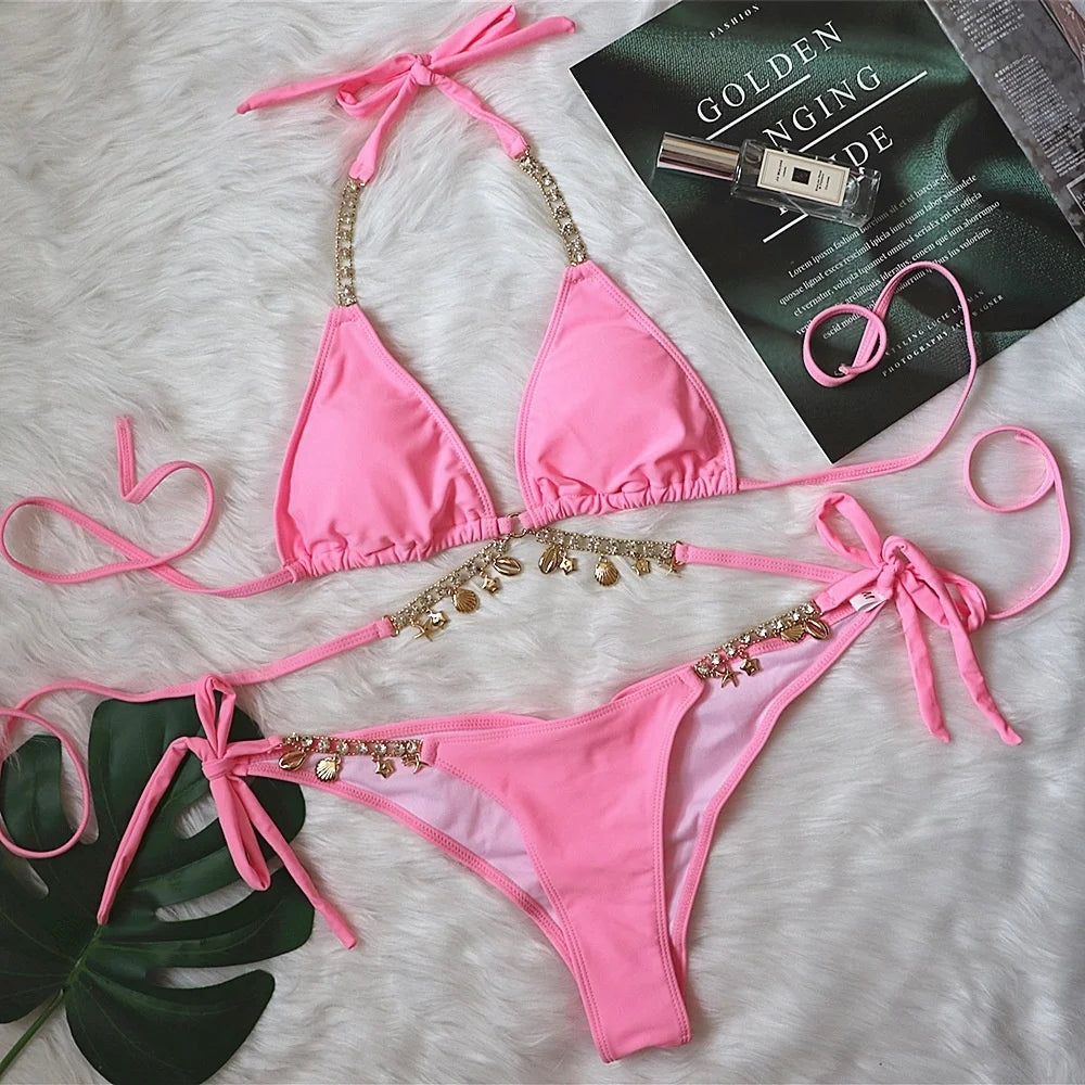 Finely Styled Bathing Suit with a Classic Vintage Look