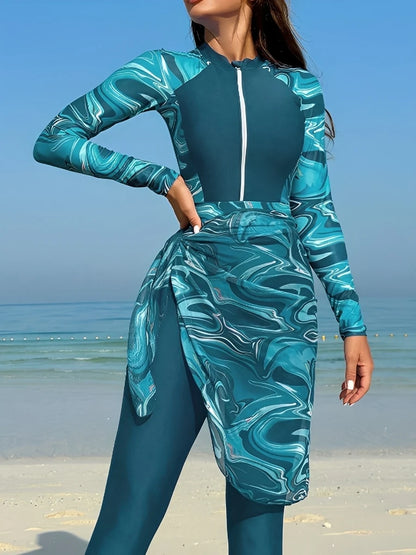 Finely Styled Swimsuit with a Classic Vintage Look