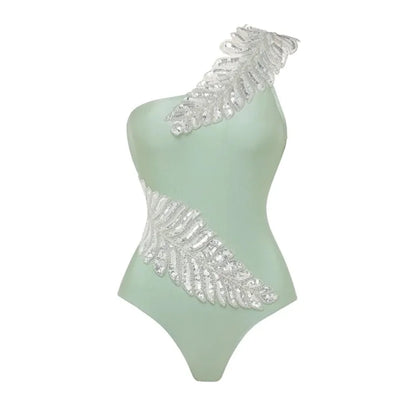 Classic Vintage Bathing Suit with a Flattering Fit