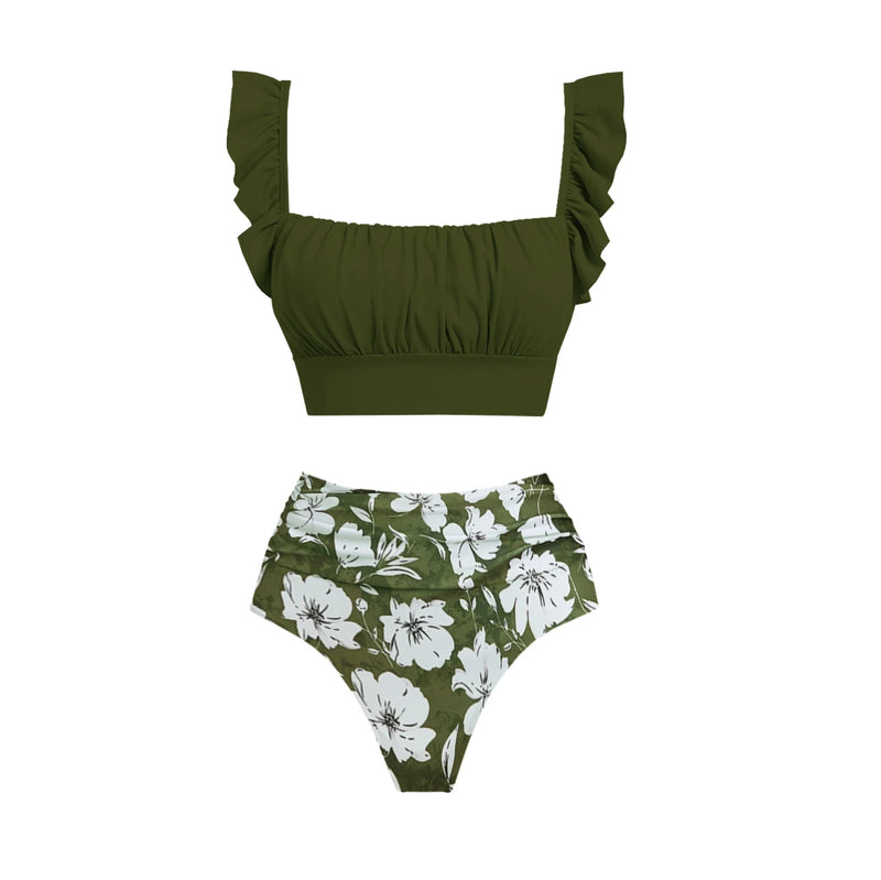 Vintage Inspired Bikini with a Contemporary Edge