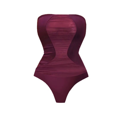 Vintage Inspired Bathing Suit with a Contemporary Edge