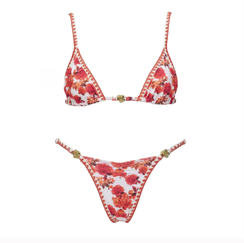 Vintage Inspired Bikini with a Contemporary Edge