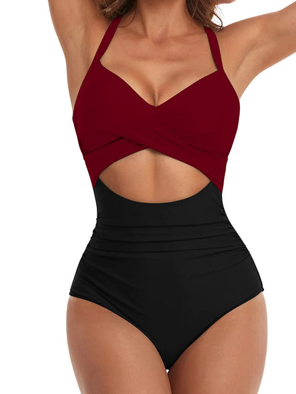 Finely Styled Monokini with a Classic Vintage Look