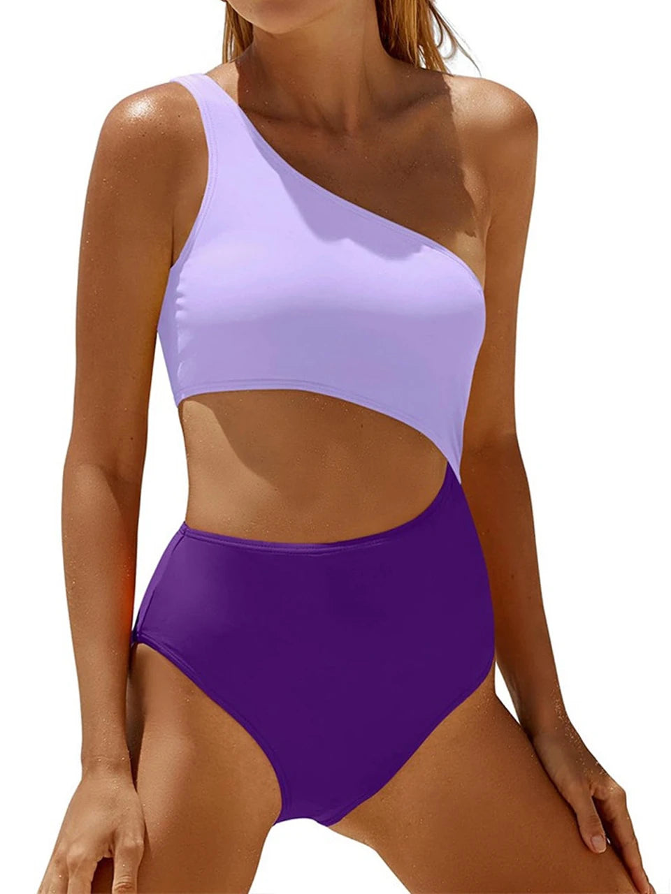 Subtly Elegant Swimsuit with a Refined Vintage Look