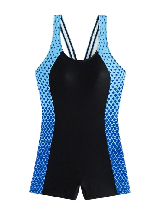 Casually Elegant Swimsuit with a Refined Edge