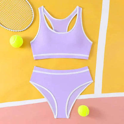 Subtly Elegant Bikini with a Refined Vintage Look