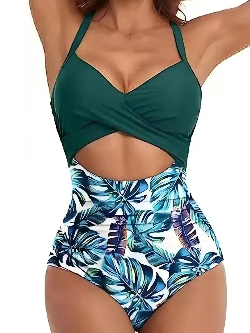 Finely Styled Monokini with a Classic Vintage Look