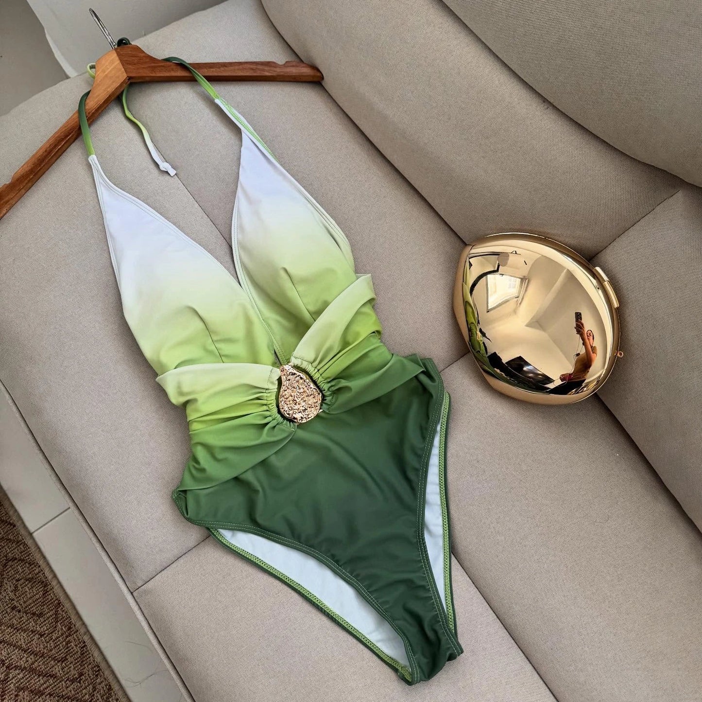 Classic Vintage Bathing Suit with a Flattering Fit