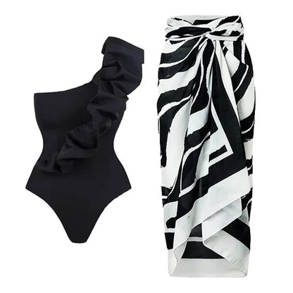 Classic Vintage Bathing Suit with a Flattering Fit