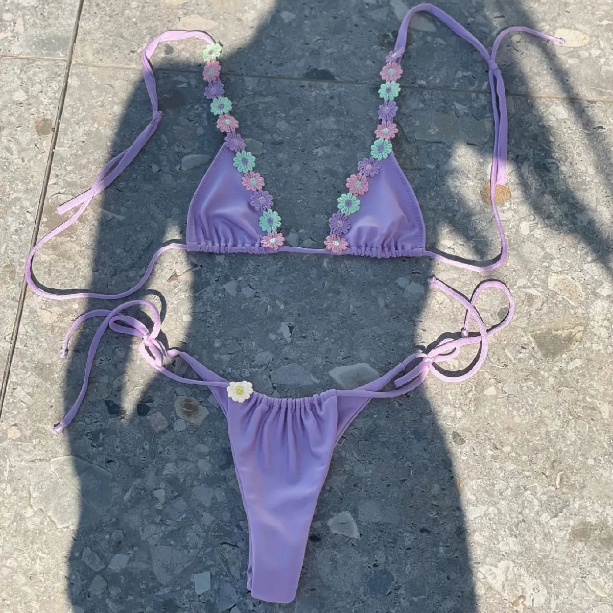 Classic Vintage Bikini with a Flattering Fit