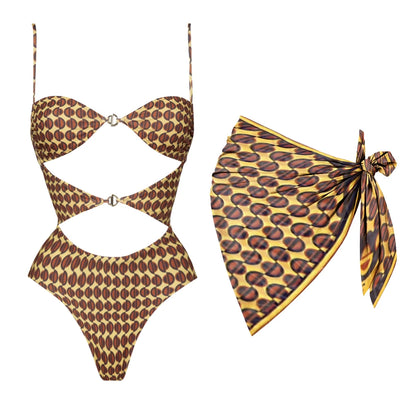 Vintage Inspired Bikini with a Contemporary Edge