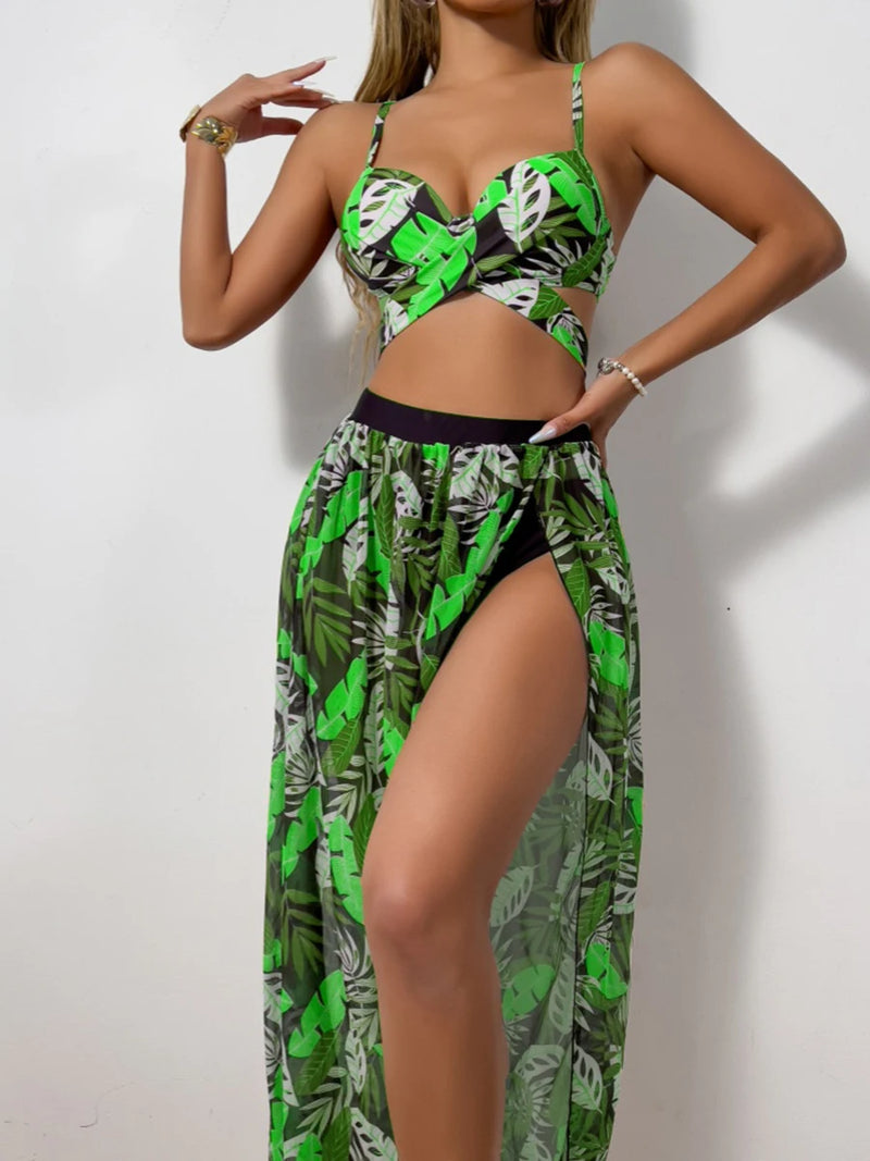 Classic Vintage Bikini with a Flattering Fit