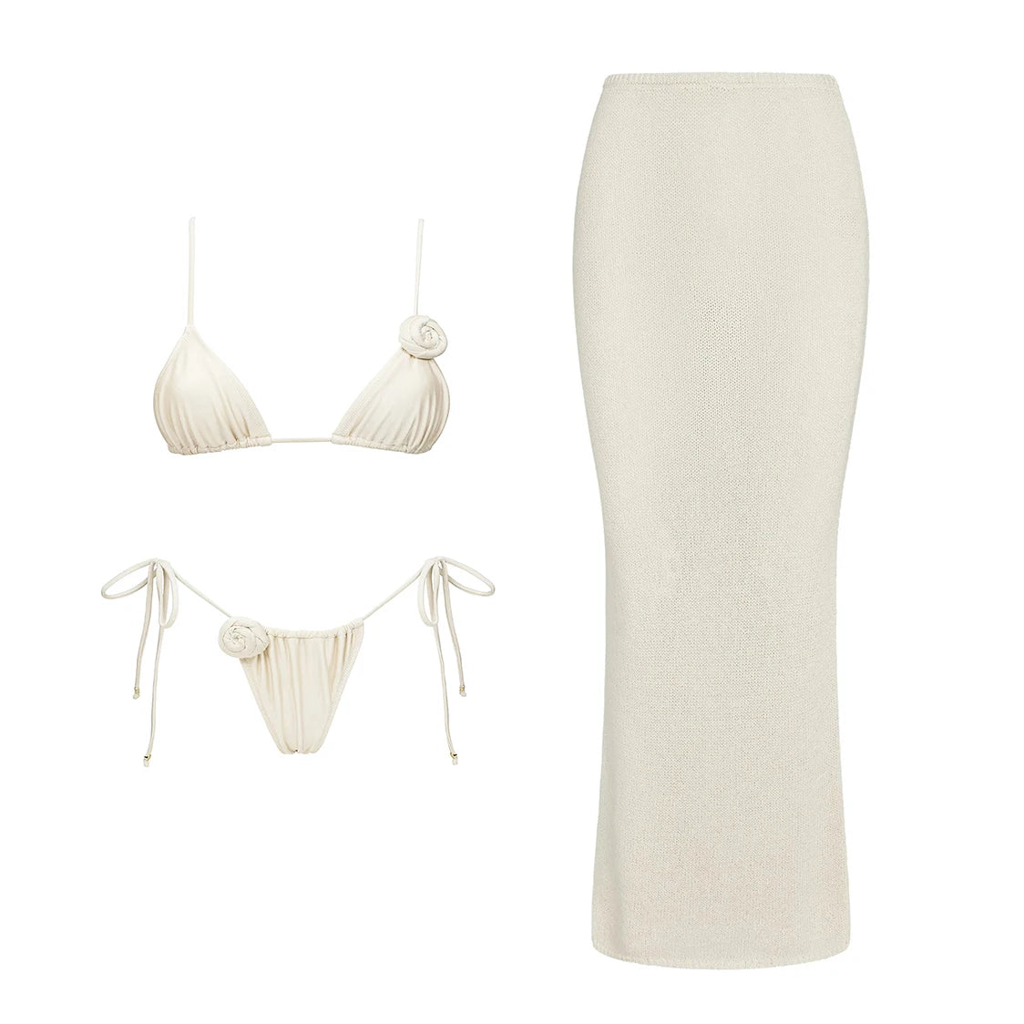 Classic Vintage Bikini with a Flattering Fit