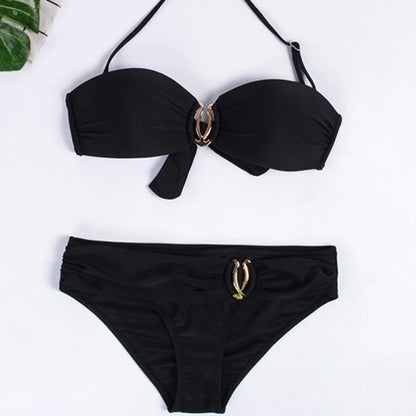 Finely Styled Bathing Suit with a Classic Vintage Look
