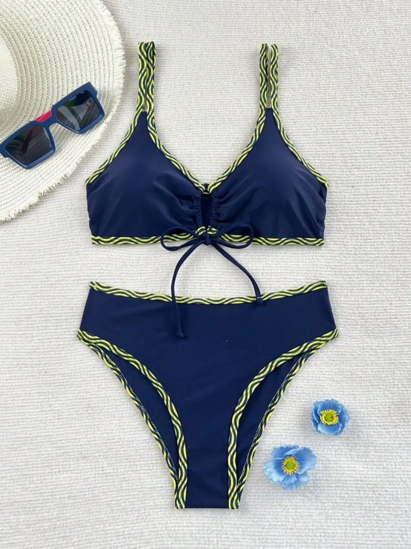 Vintage Inspired Bikini with a Contemporary Edge