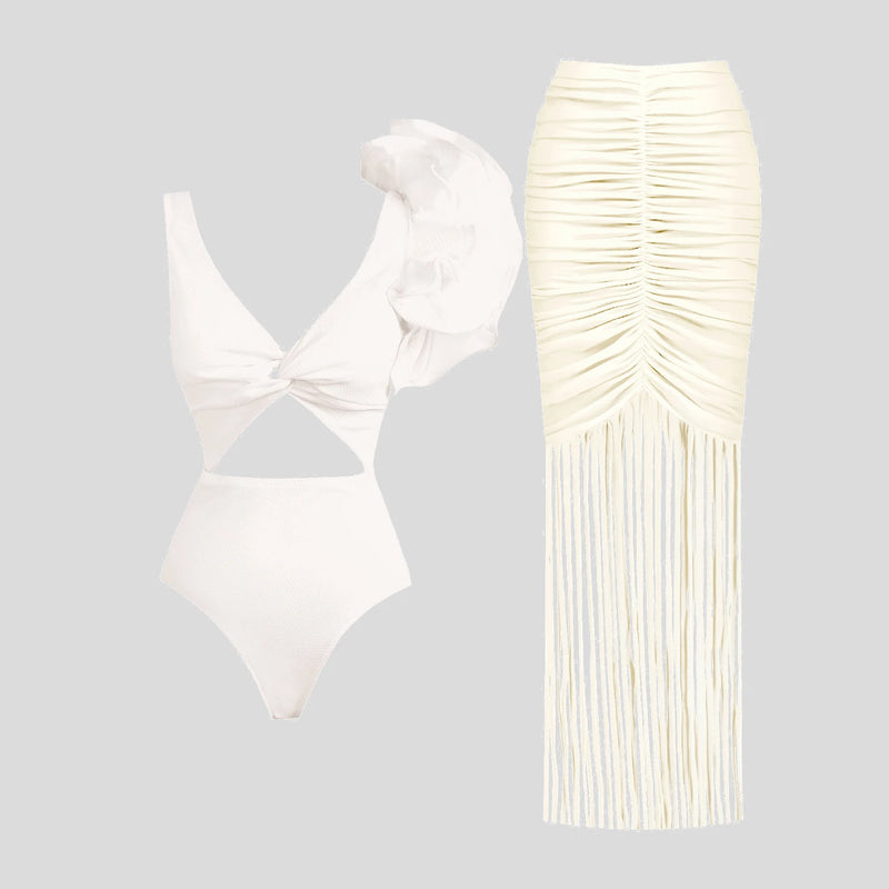 Sophisticated Bathing Suit with a Clean Classic Look