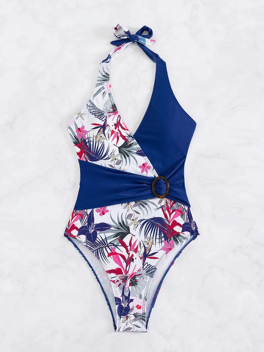 Casually Elegant Monokini with a Refined Edge