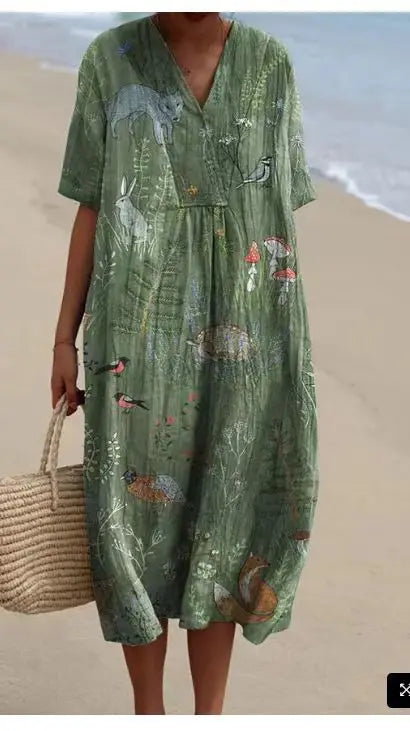 A Vintage Style Dress with Delicate Timeless Details