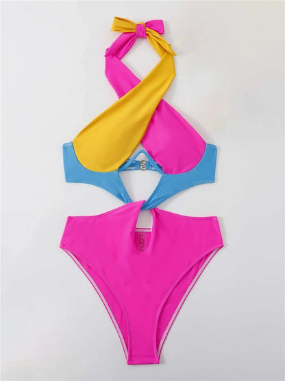 Classic Vintage Monokini with a Flattering Fit
