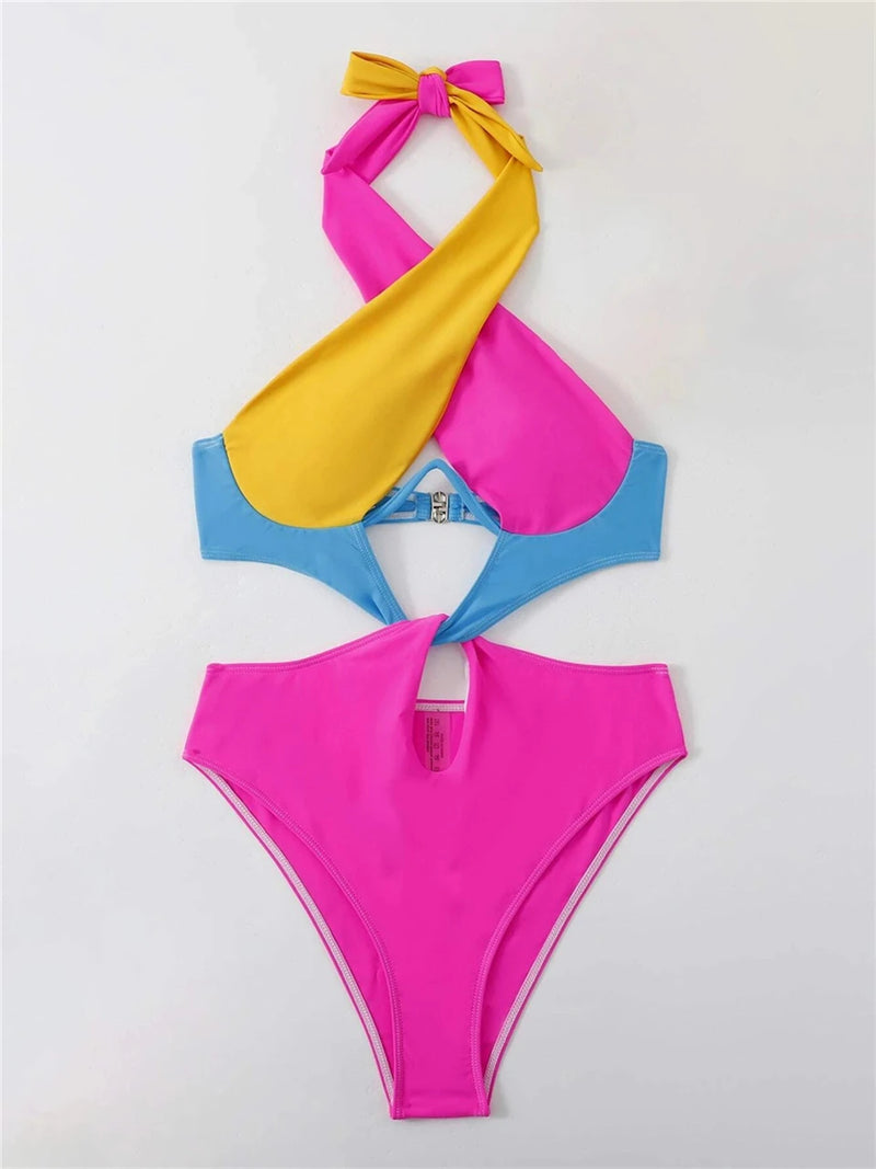 Classic Vintage Monokini with a Flattering Fit