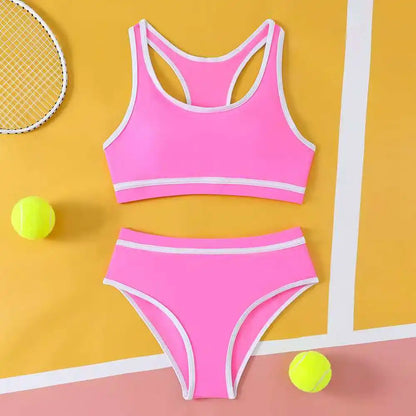 Subtly Elegant Bikini with a Refined Vintage Look