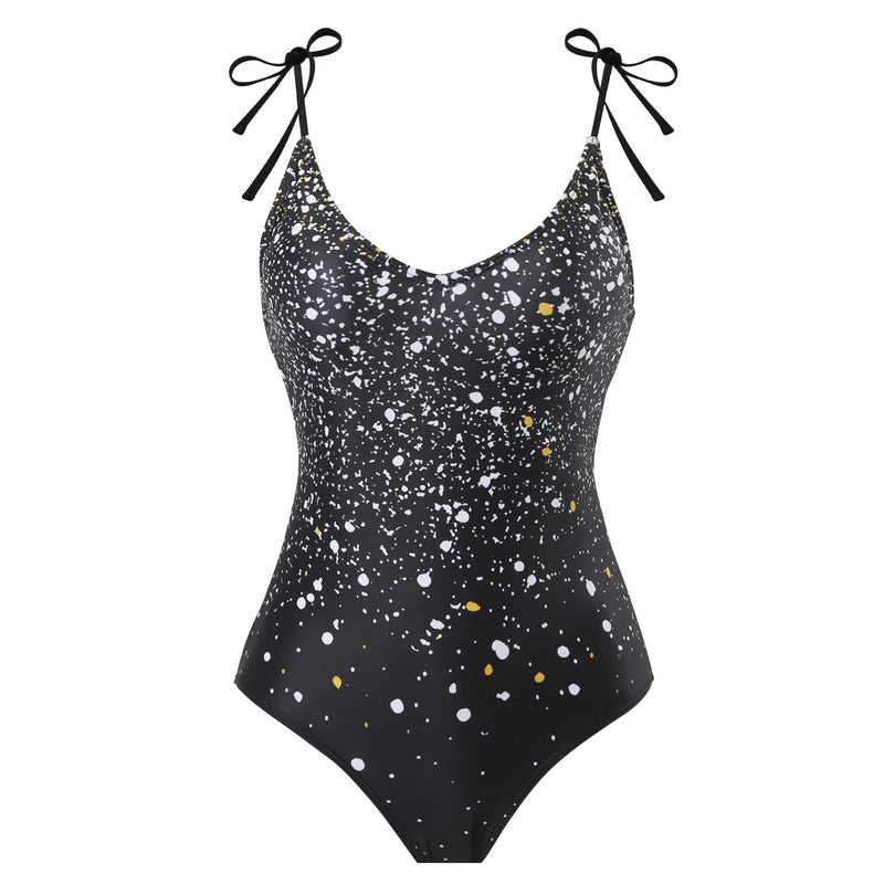 Casually Elegant Swimsuit with a Refined Edge