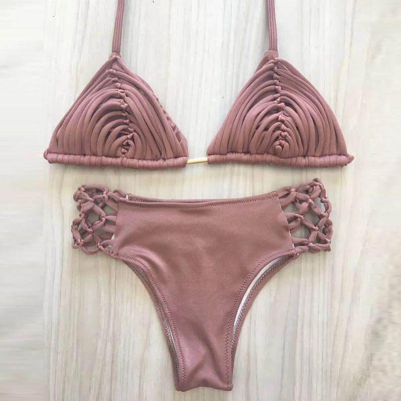 Casually Elegant Bathing Suit with a Refined Edge