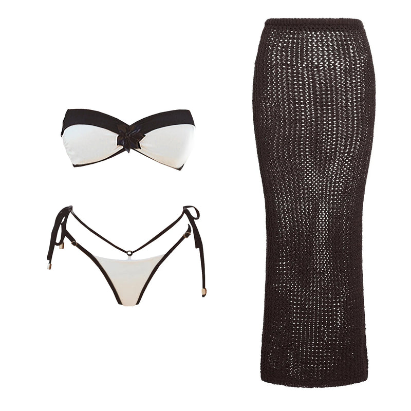 Classic Vintage Bikini with a Flattering Fit