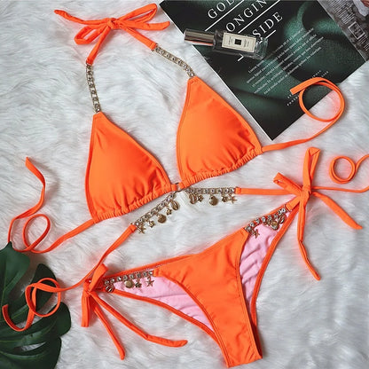 Finely Styled Bathing Suit with a Classic Vintage Look